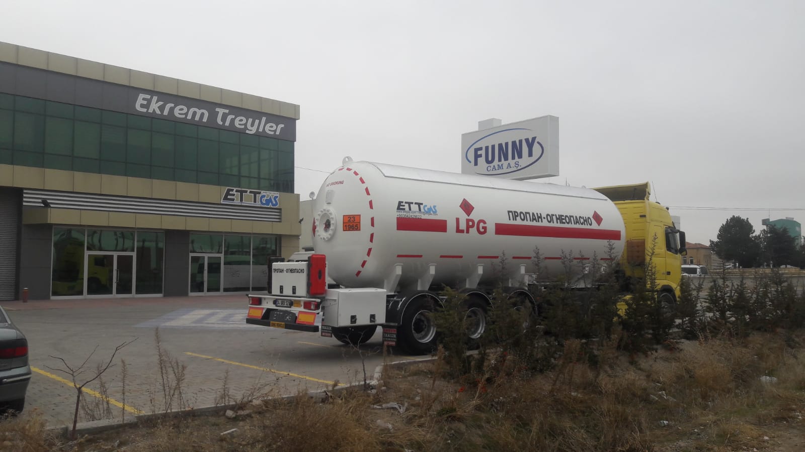 Kırgızistan ve Kazakistan’a Bir Başka 36 m3 LPG Treyler Teslimatı
