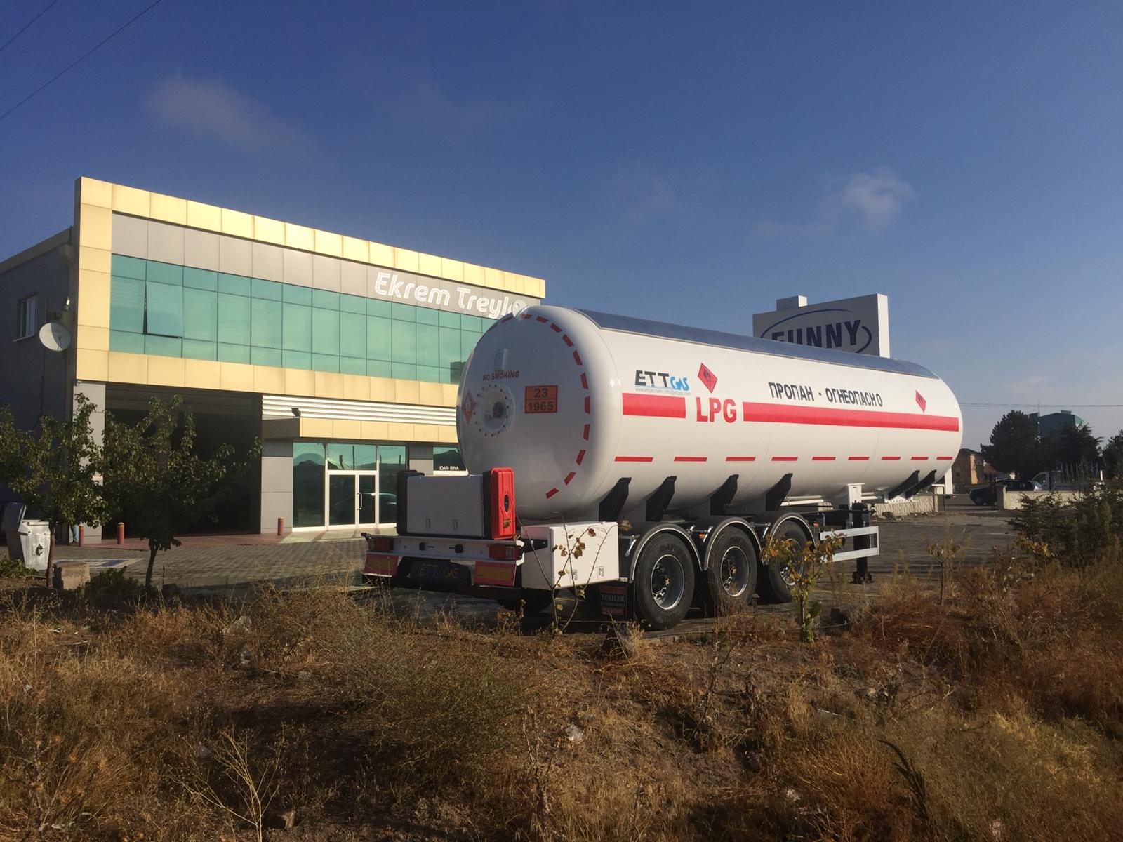 Another 45 m3 Lpg Trailer delivery to Kirghizistan&Kazakhistan