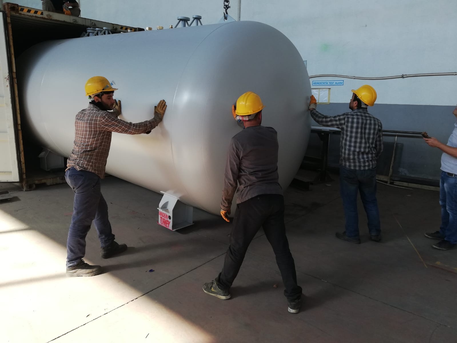 ETTGAS 20 M3 LPG STORAGE TANK UNDERGROUND WE SENT BANGLADESH