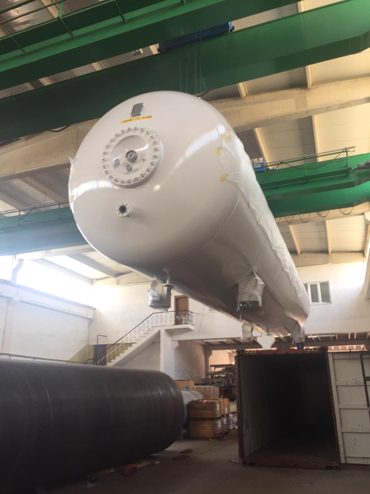44 m3 Yer Üstü LPG Depolama Tankı Fildişi Sahili'ne Gönderildi, Üçüncü Taraf İntertek