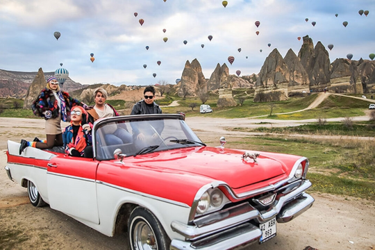 Tour en coche clásico por Capadocia